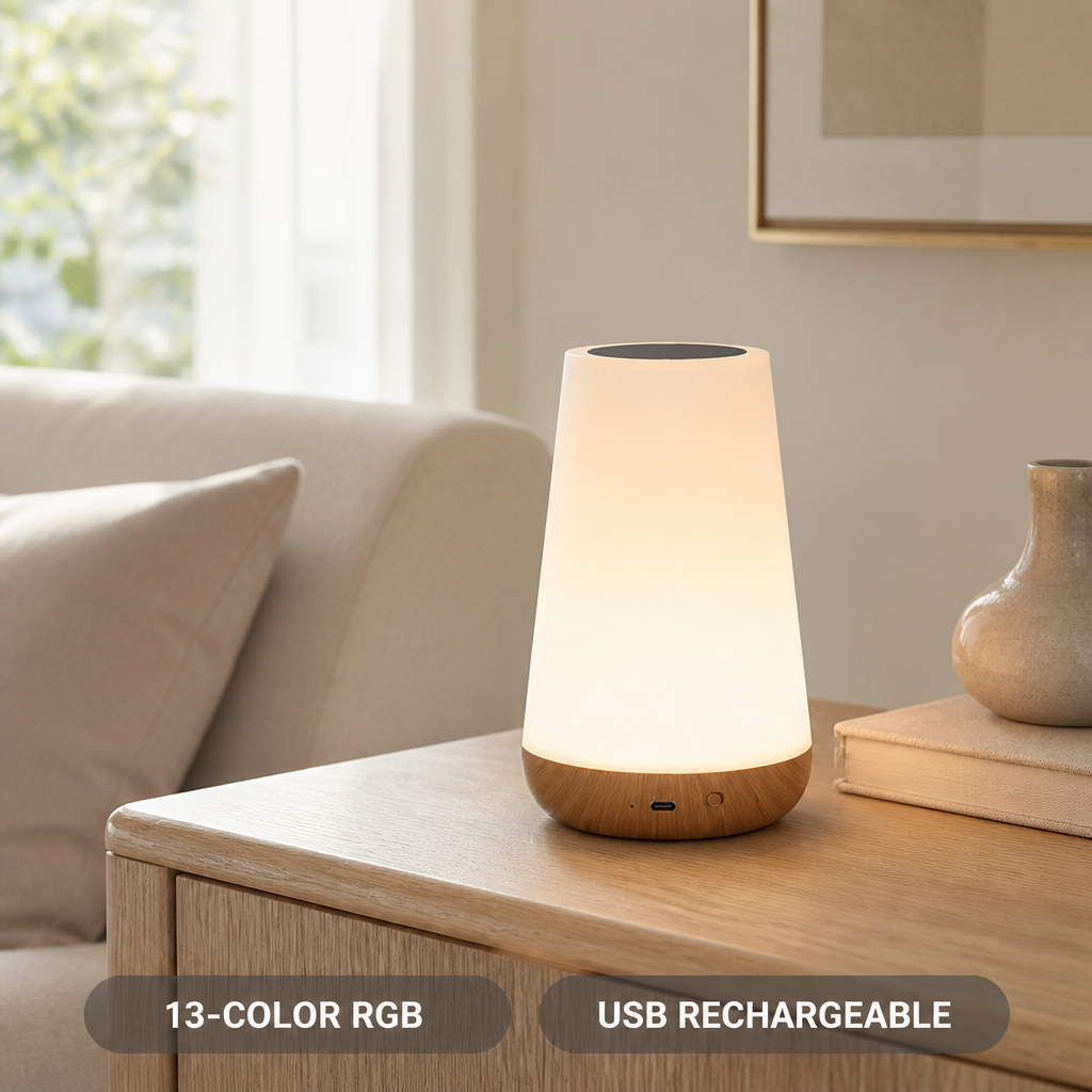 RGB LED Touch Night Light