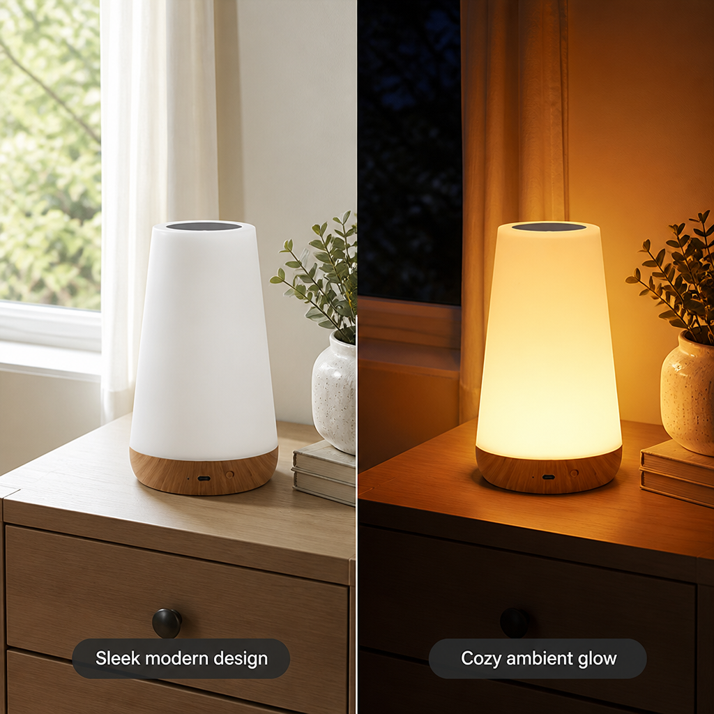 RGB LED Touch Night Light