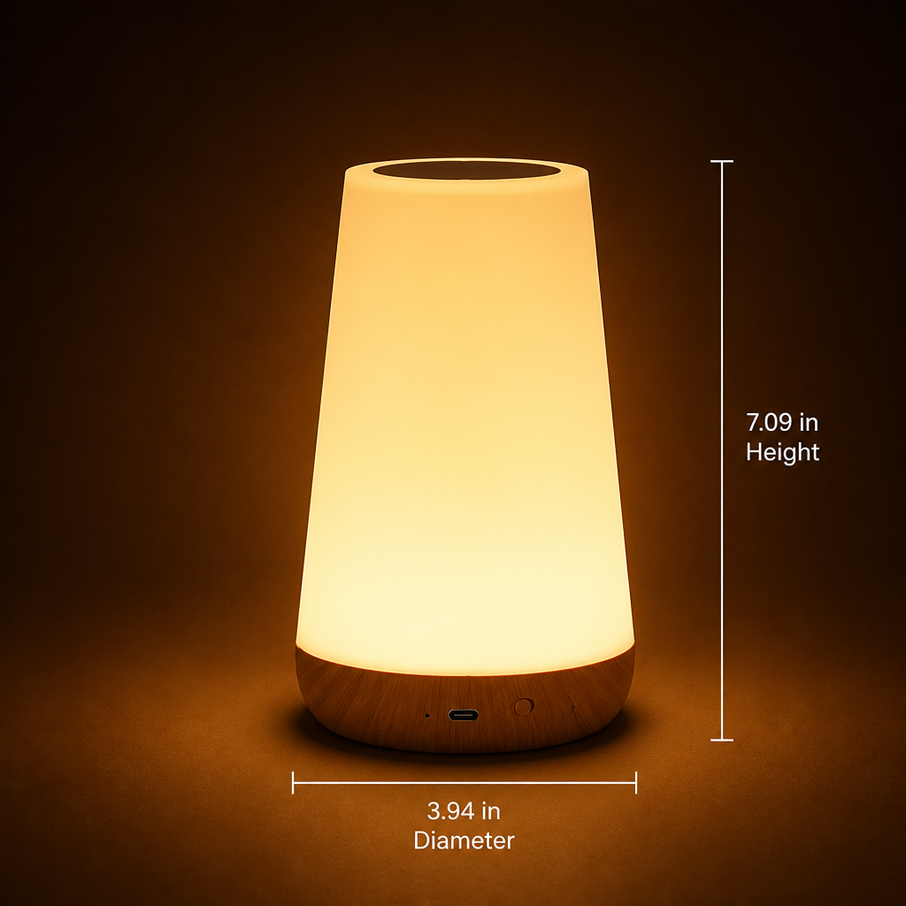 RGB LED Touch Night Light