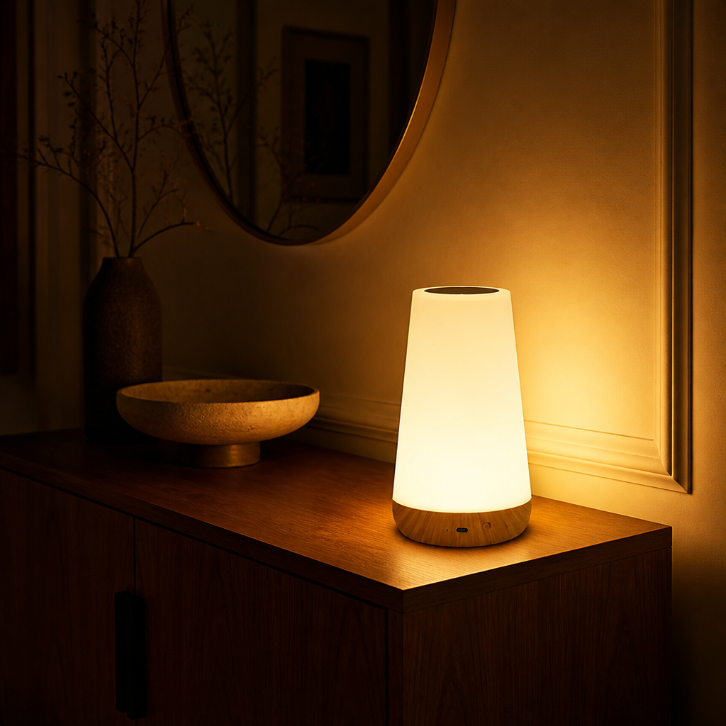 RGB LED Touch Night Light