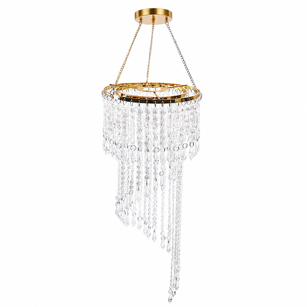 Retro Golden Waterdrop String Lights