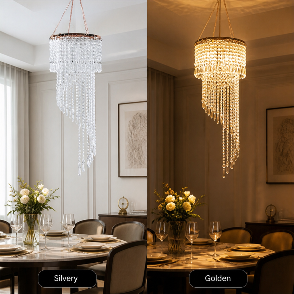 Retro Golden Waterdrop String Lights