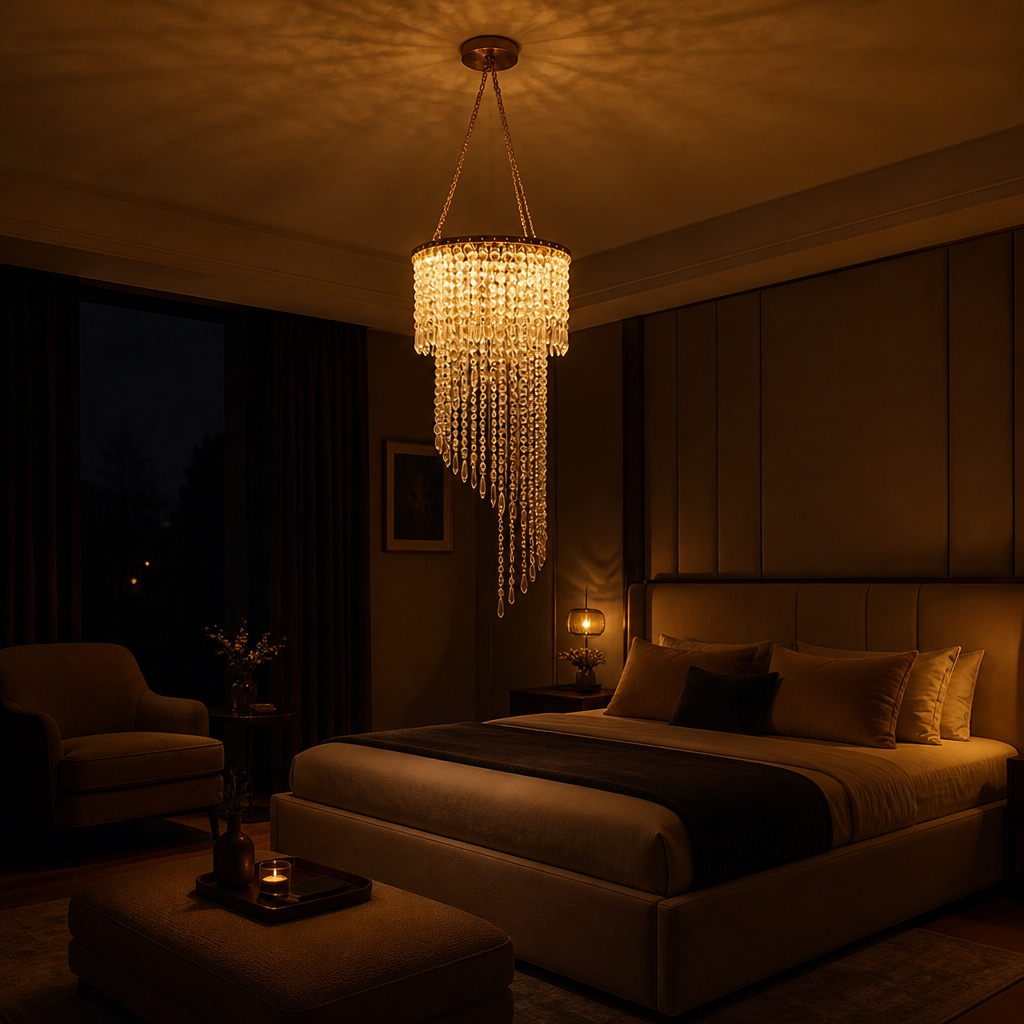 Retro Golden Waterdrop String Lights
