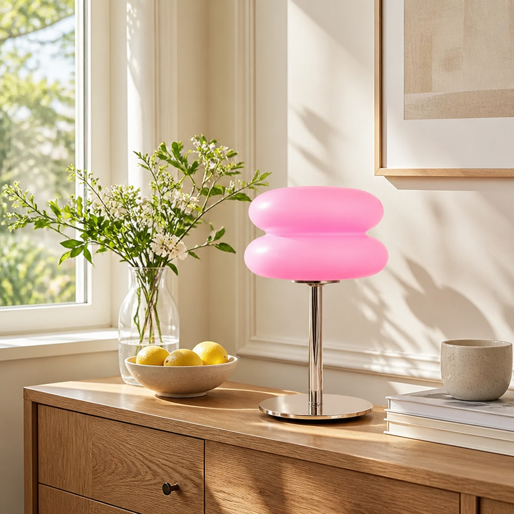 Retro LED Mushroom Desk Lamp