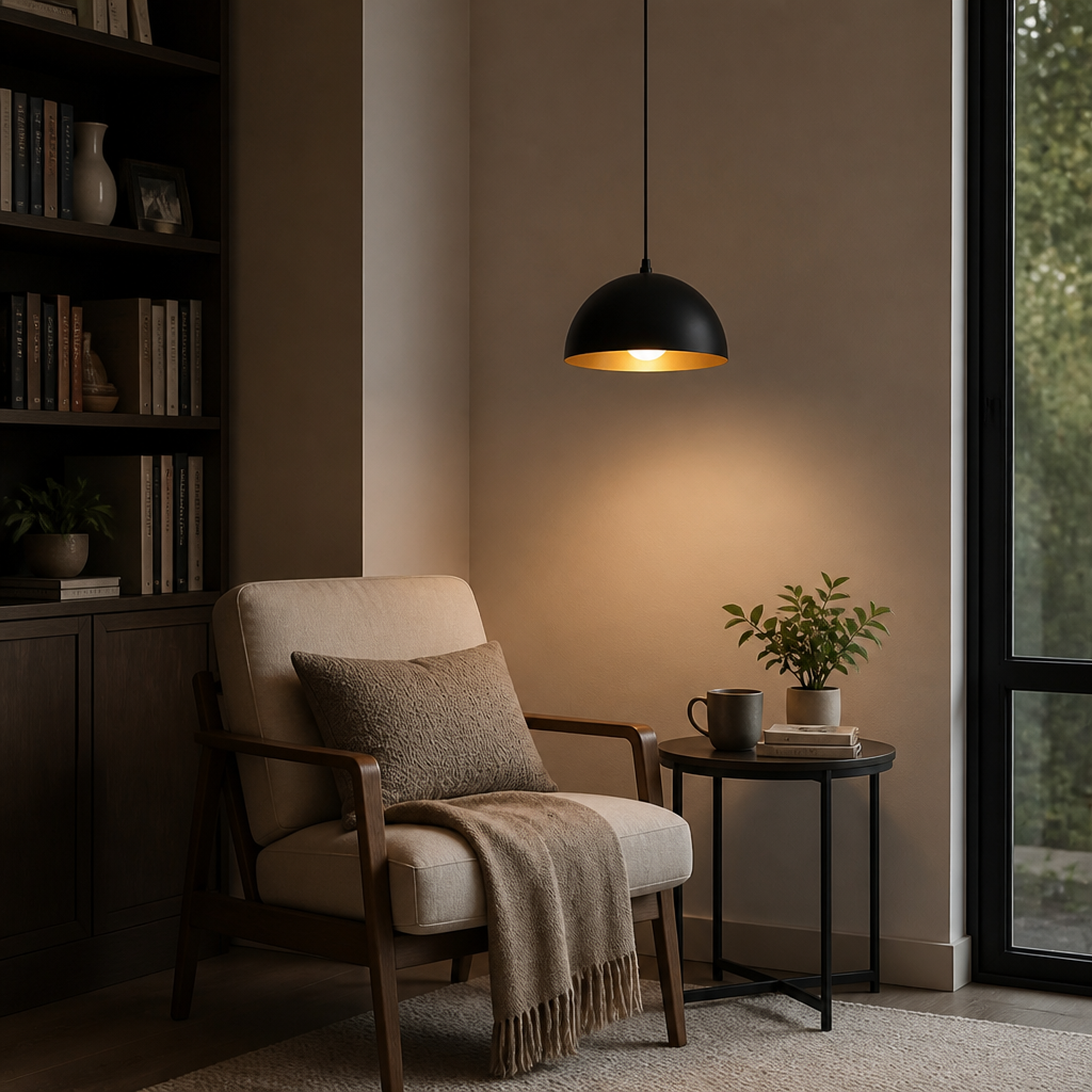 Rustic Iron Pendant Light