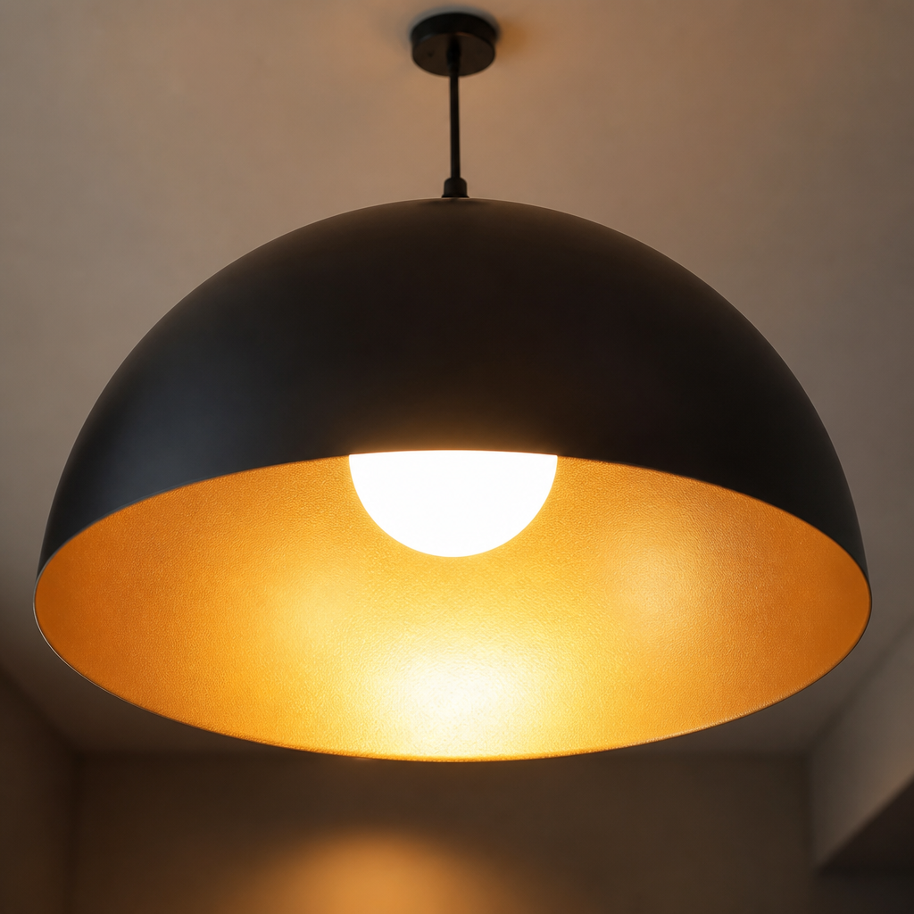 Rustic Iron Pendant Light