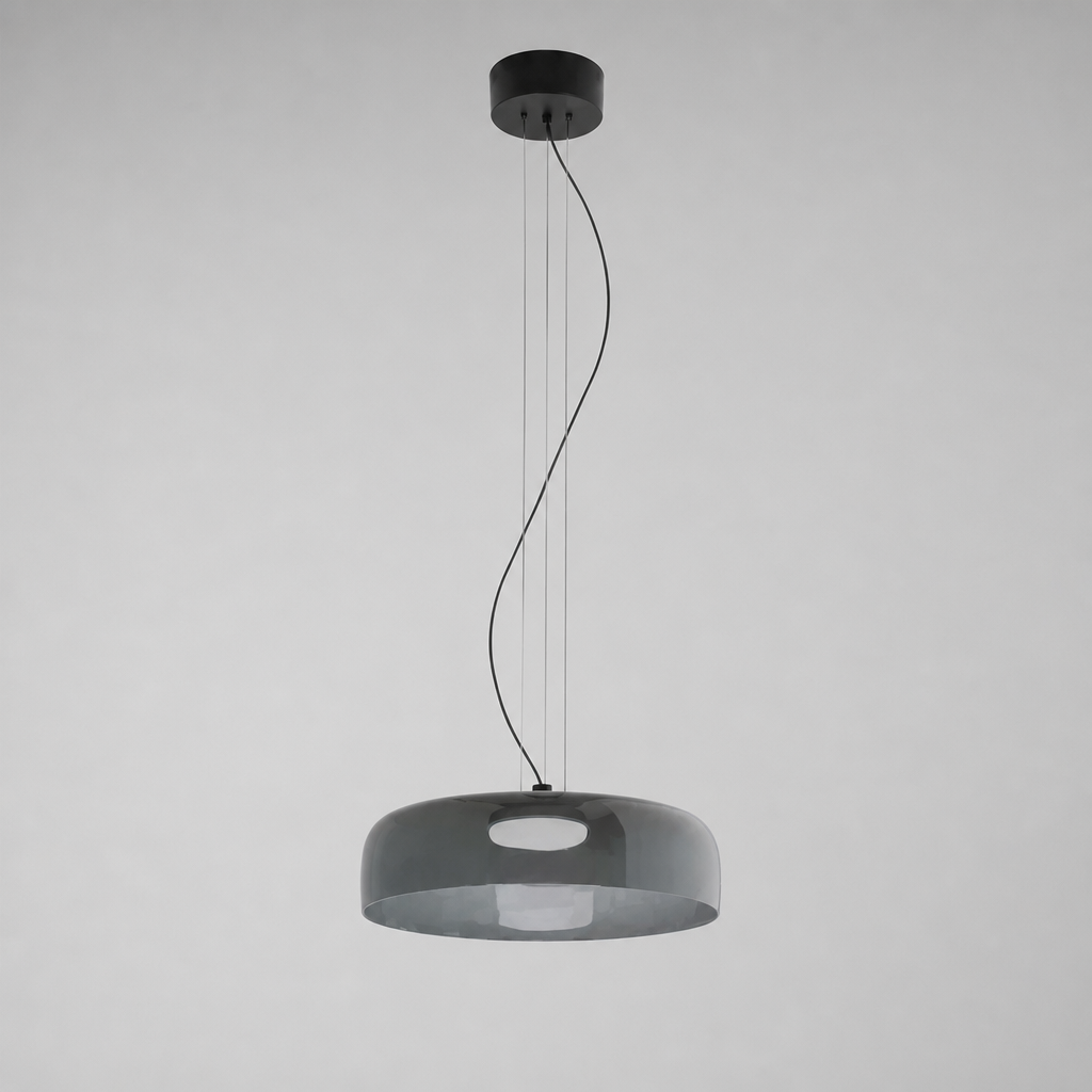 Scandinavian Colored Glass LED Pendant Light