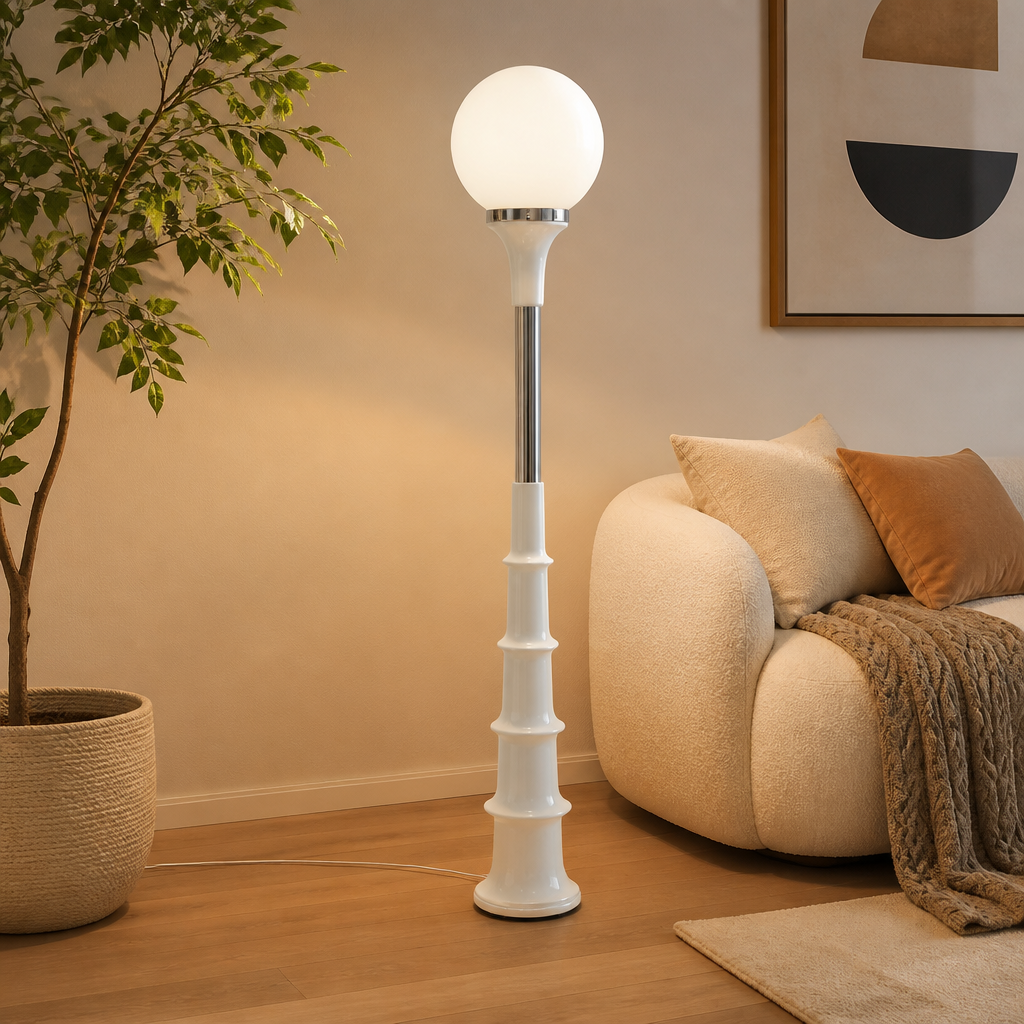 Scandinavian Colorful Acrylic LED Floor Lamp