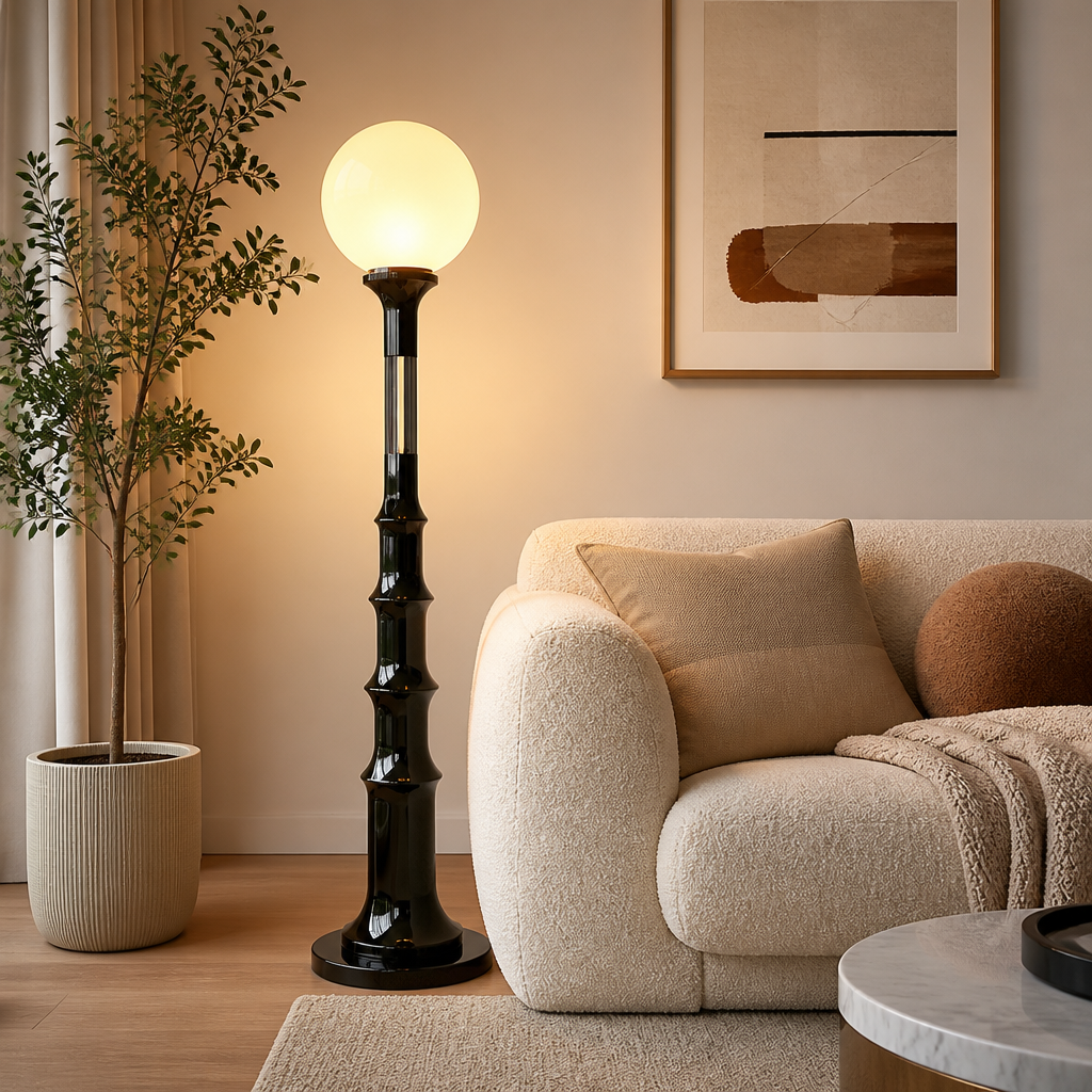 Scandinavian Colorful Acrylic LED Floor Lamp