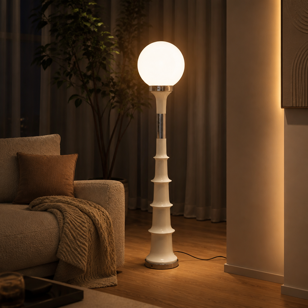 Scandinavian Colorful Acrylic LED Floor Lamp