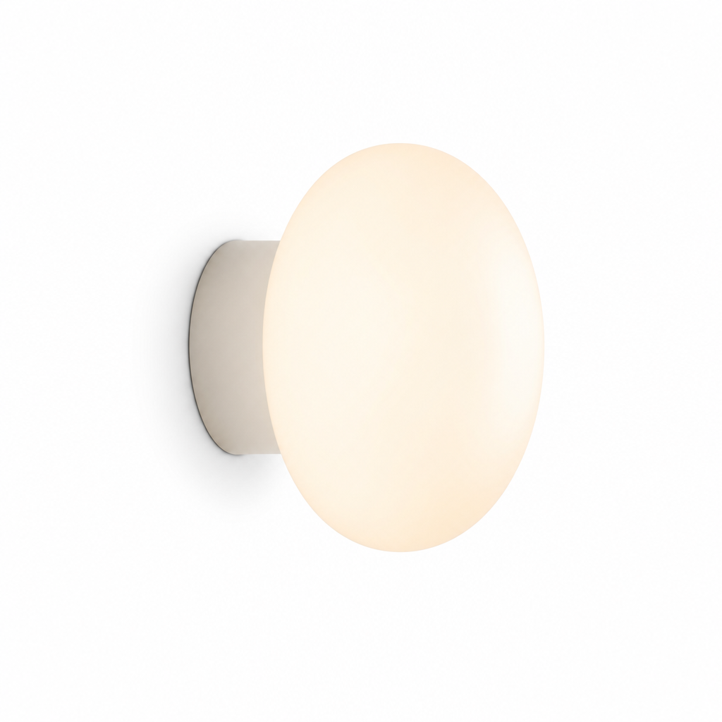 Scandinavian Copper LED Globe Wall Sconce