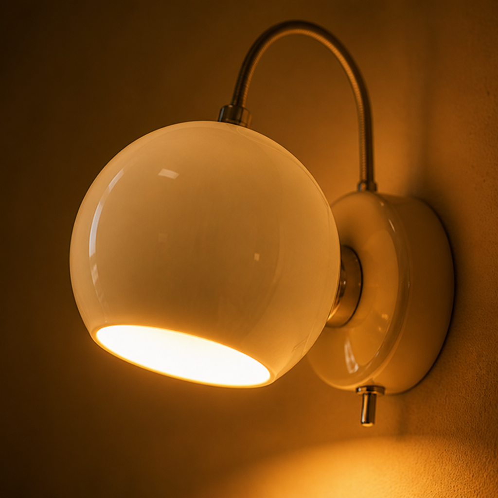 Scandinavian Fabric LED Wall Sconce