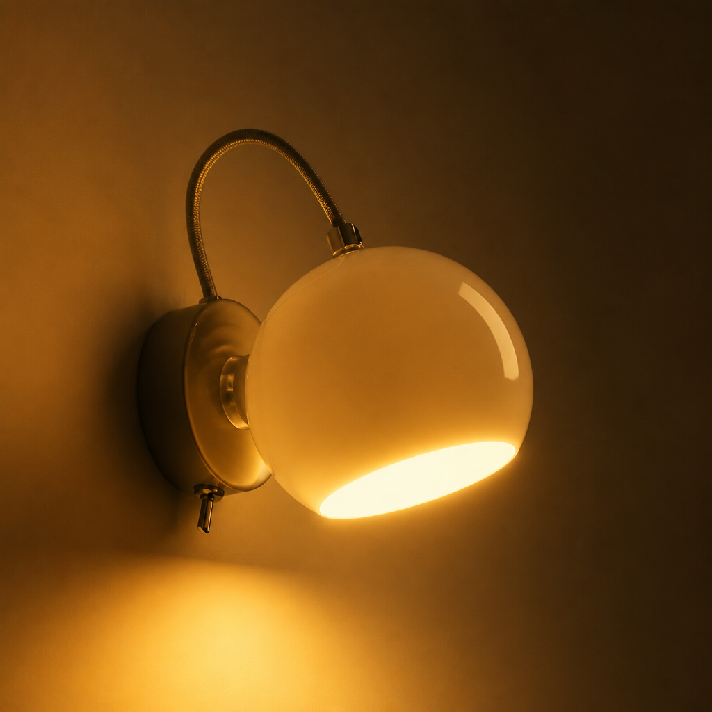 Scandinavian Fabric LED Wall Sconce