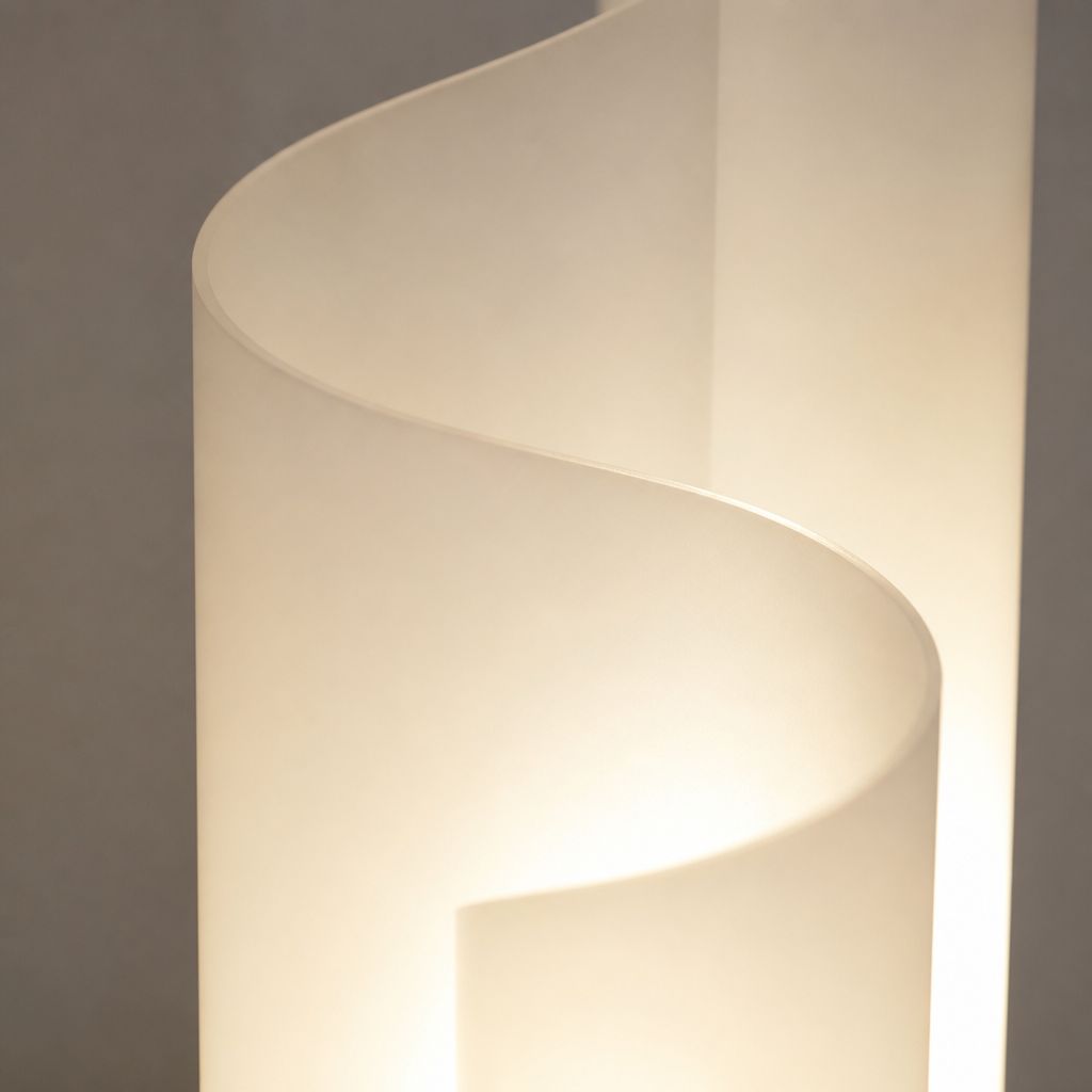 Scandinavian Glacier LED Floor Lamp