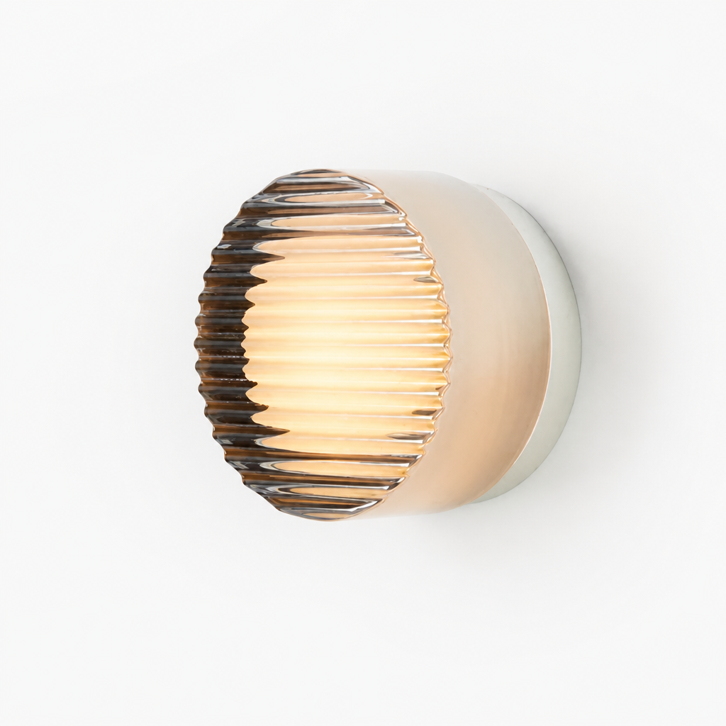 Scandinavian Glass LED Mini Wall Sconce