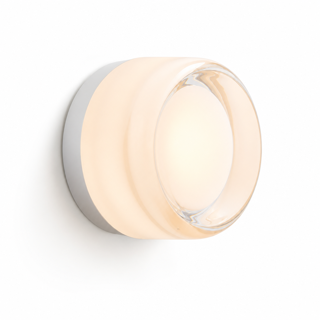 Scandinavian Glass LED Mini Wall Sconce