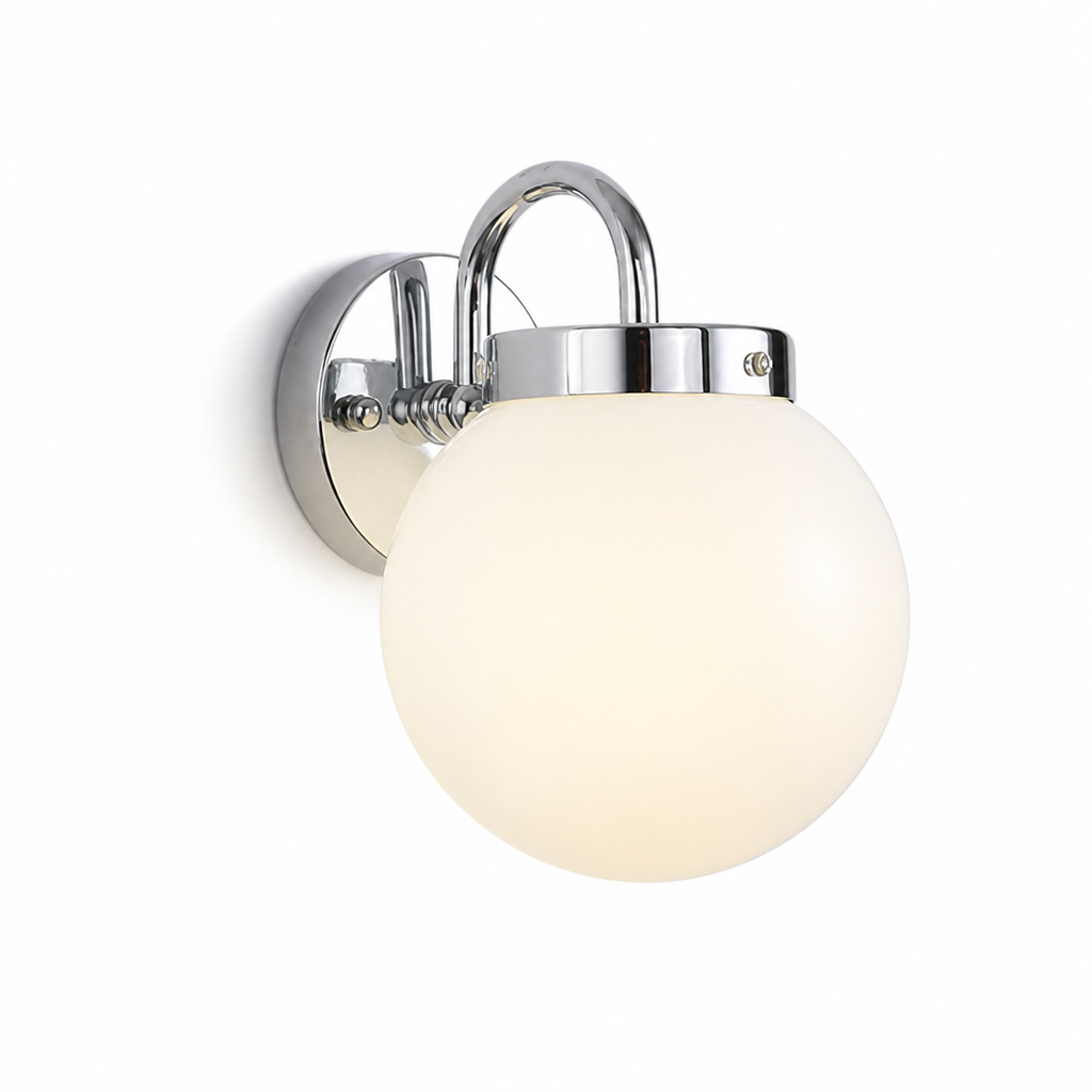 Scandinavian Glass Wall Sconce