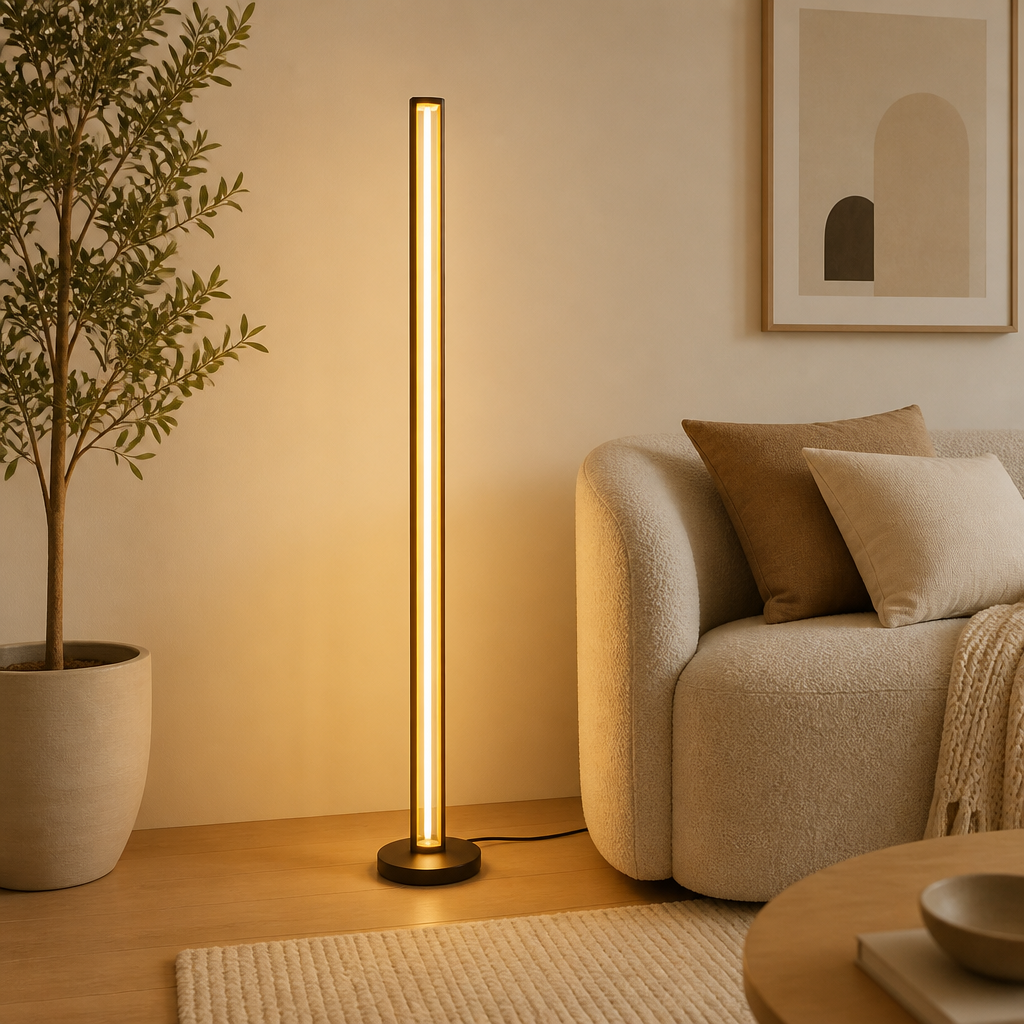 Scandinavian Iron LED Floor Lamp
