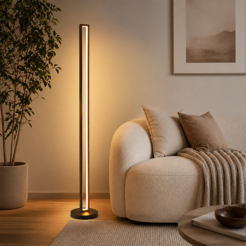Scandinavian Iron LED Floor Lamp