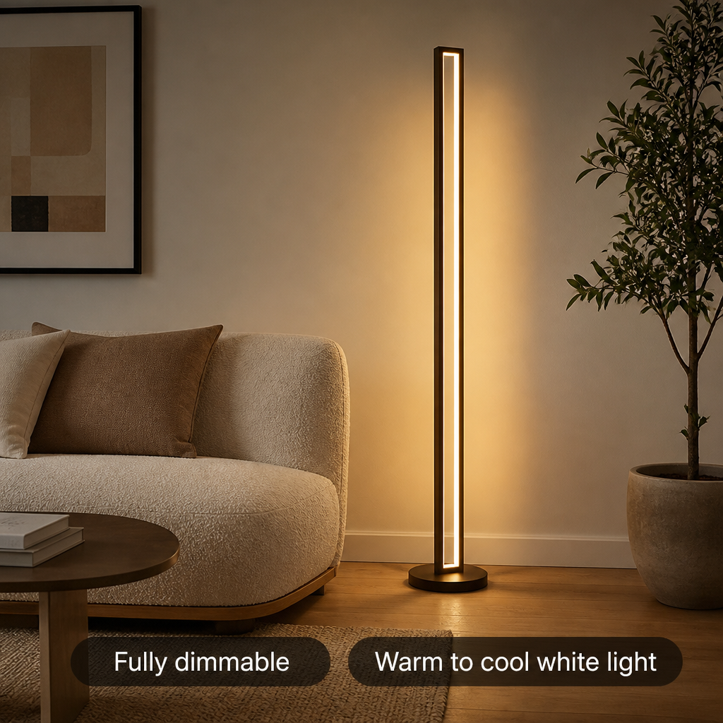 Scandinavian Iron LED Floor Lamp