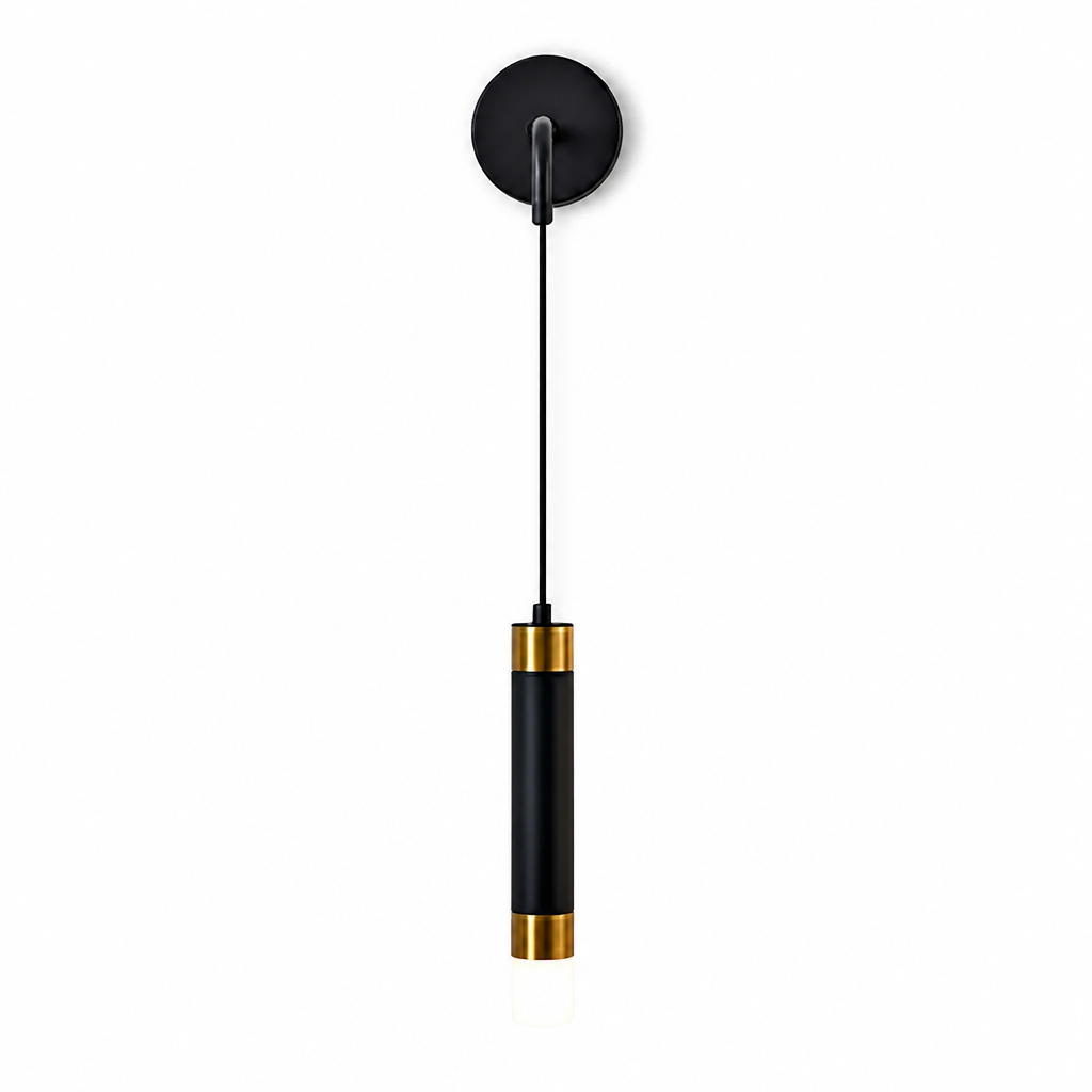 Scandinavian Iron LED Reading Spot Wall Sconce