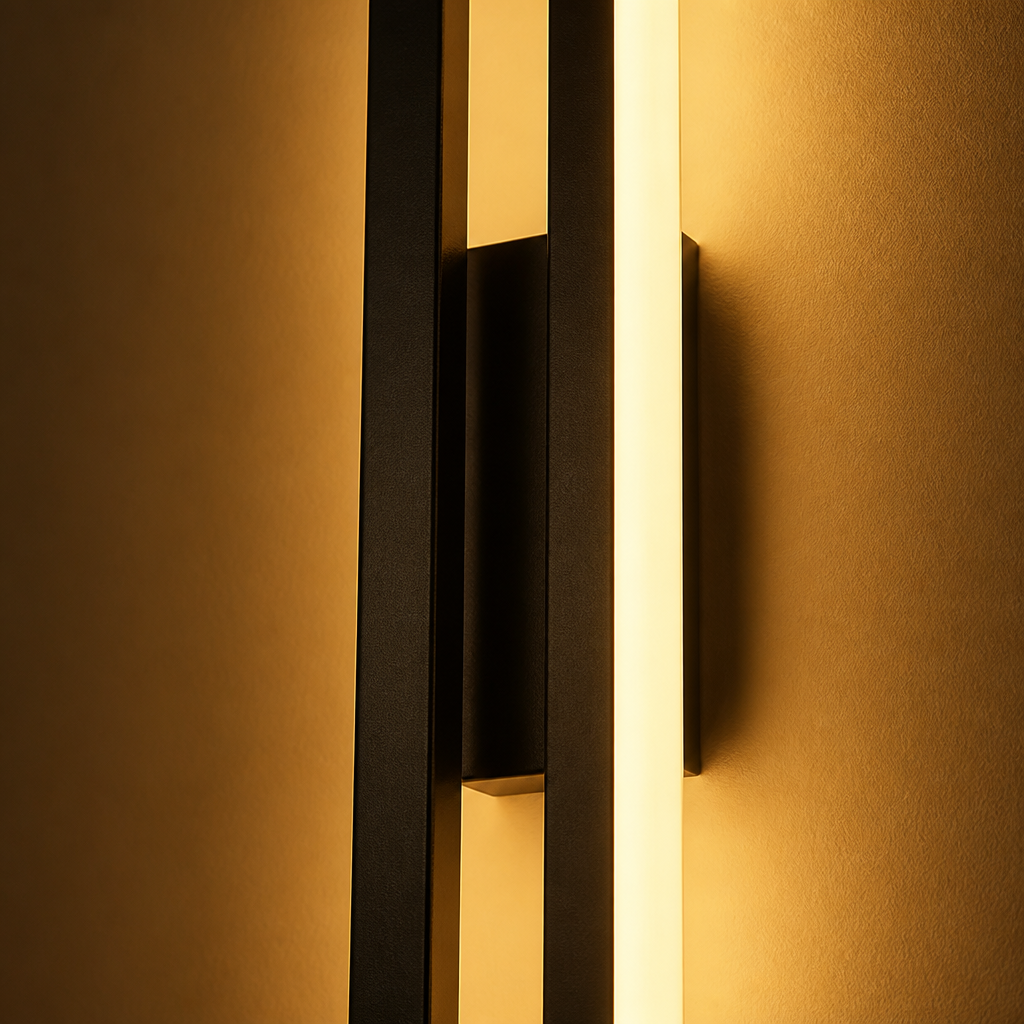 Scandinavian Iron LED Slim Wall Sconce
