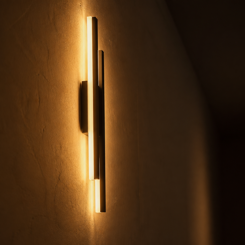 Scandinavian Iron LED Slim Wall Sconce