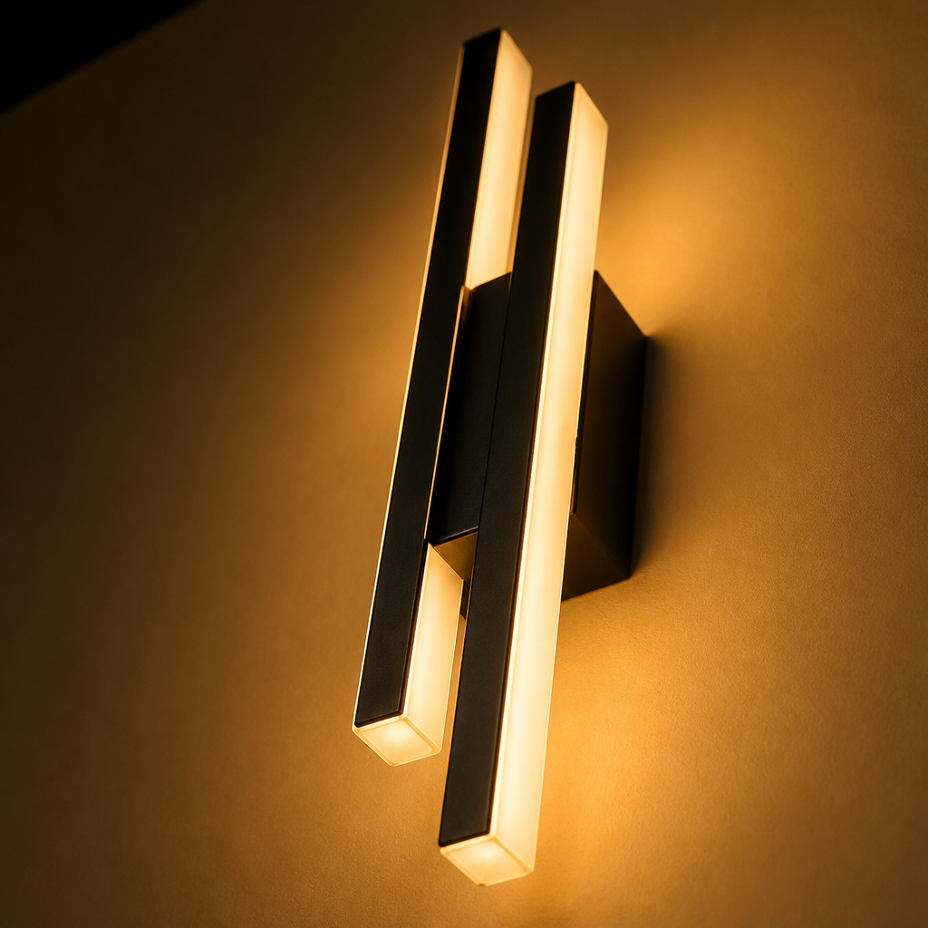 Scandinavian Iron LED Slim Wall Sconce