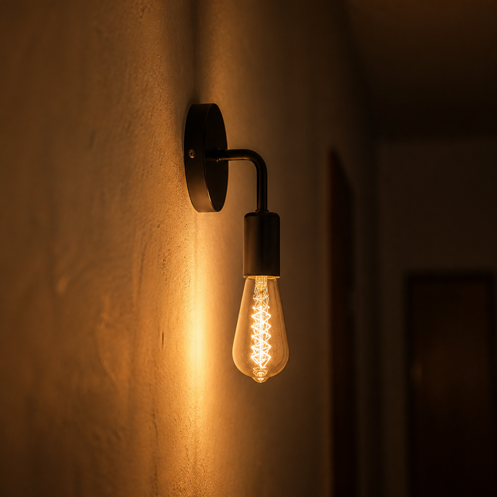 Scandinavian Iron Wall Sconce
