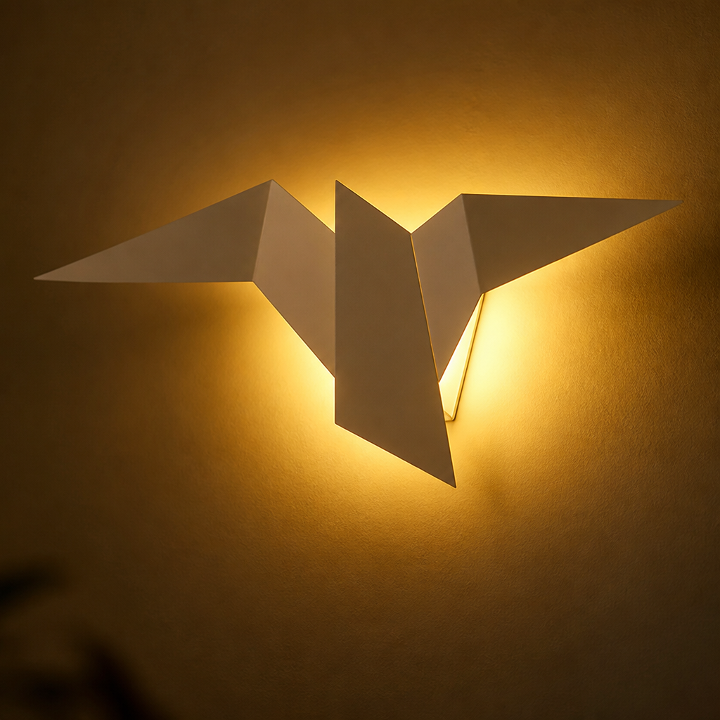 Scandinavian LED Bird Wall Sconce