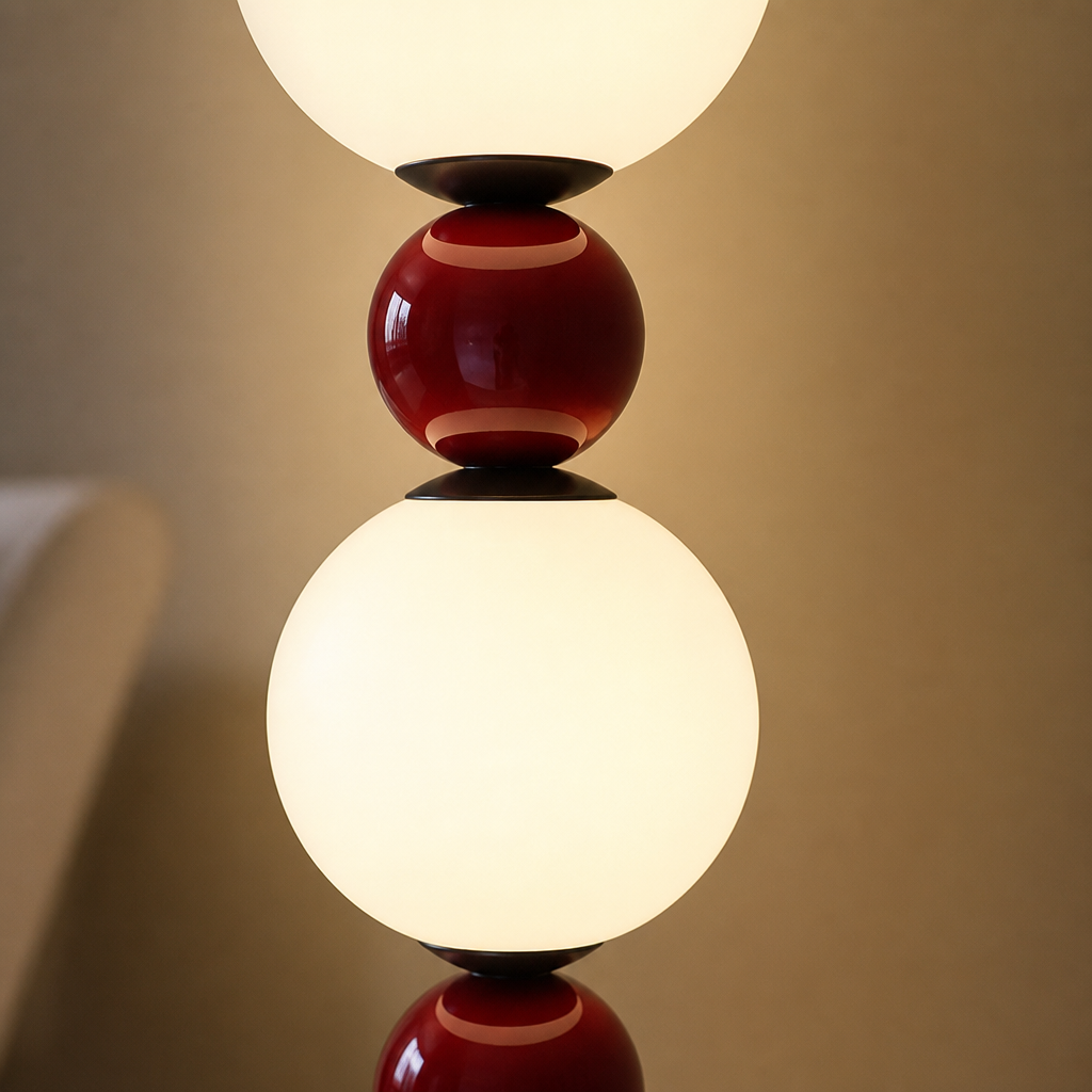 Scandinavian LED Gourd Floor Lamp
