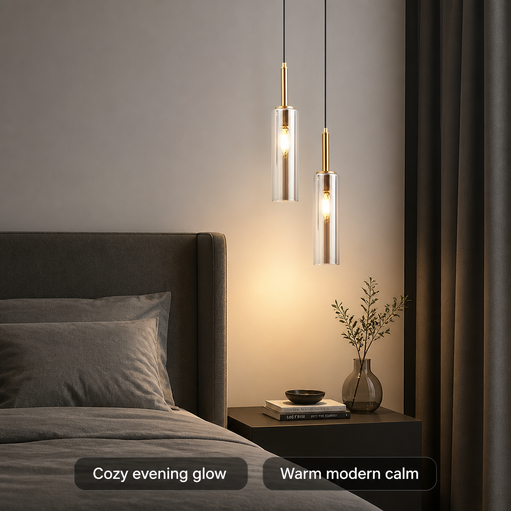 Scandinavian LED Metal Pendant Light