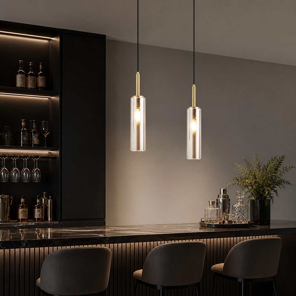 Scandinavian LED Metal Pendant Light