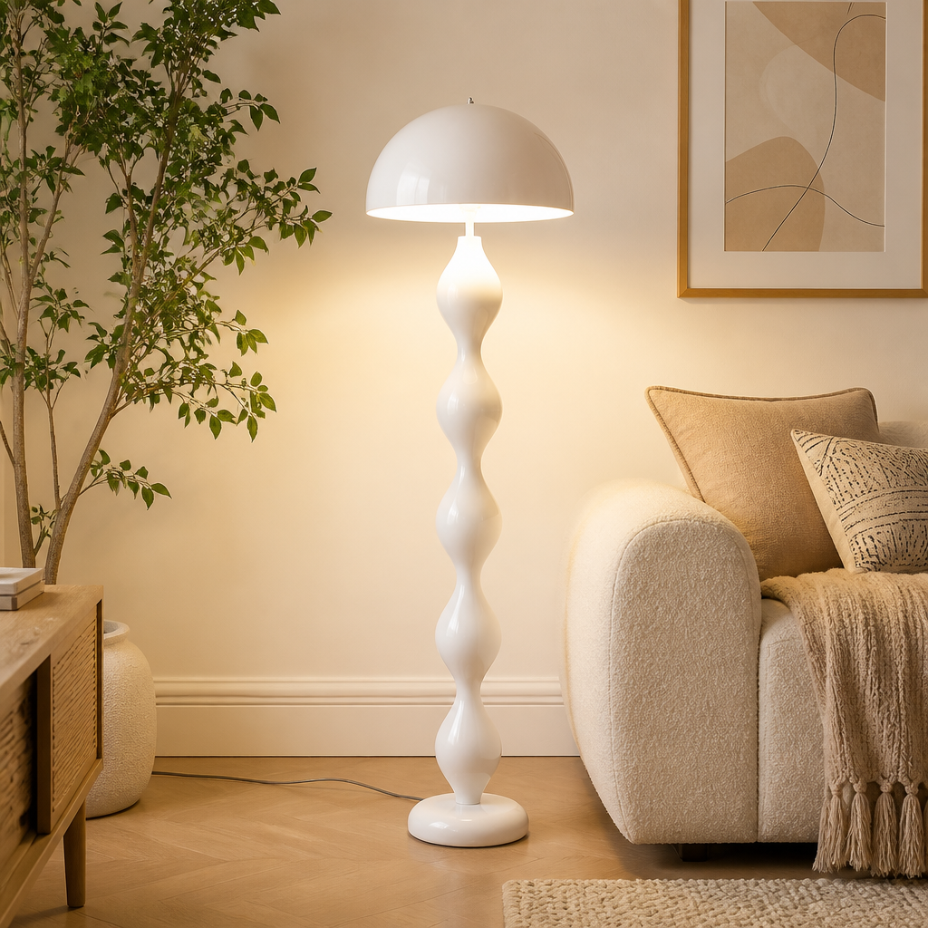 Scandinavian LED Mushroom Floor Lamp
