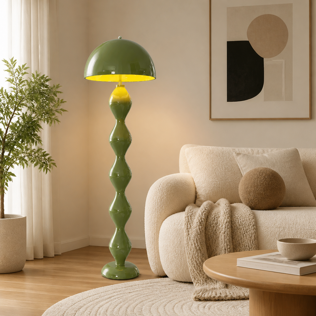 Scandinavian LED Mushroom Floor Lamp