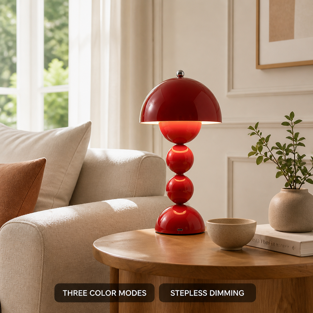 Scandinavian LED Touch Table Lamp