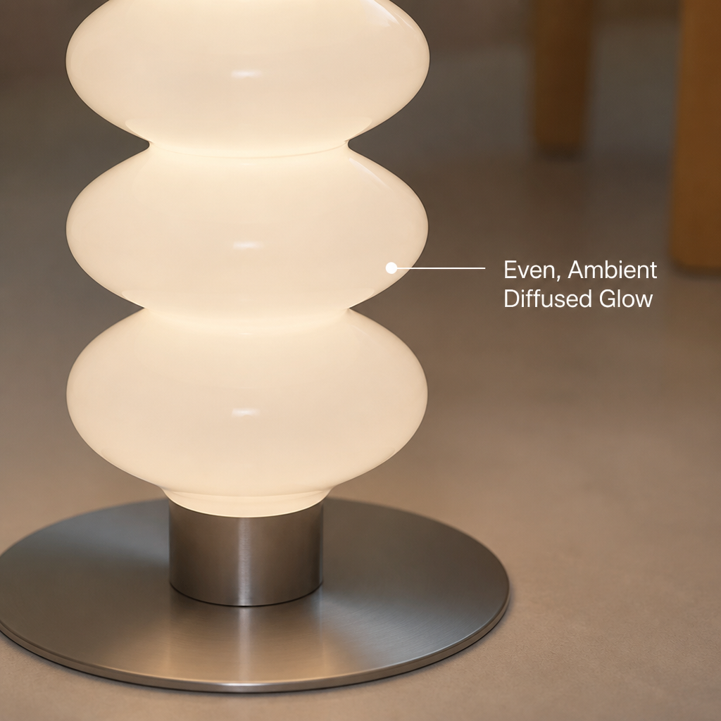 Scandinavian Marble LED Gourd Shade Floor Lamp