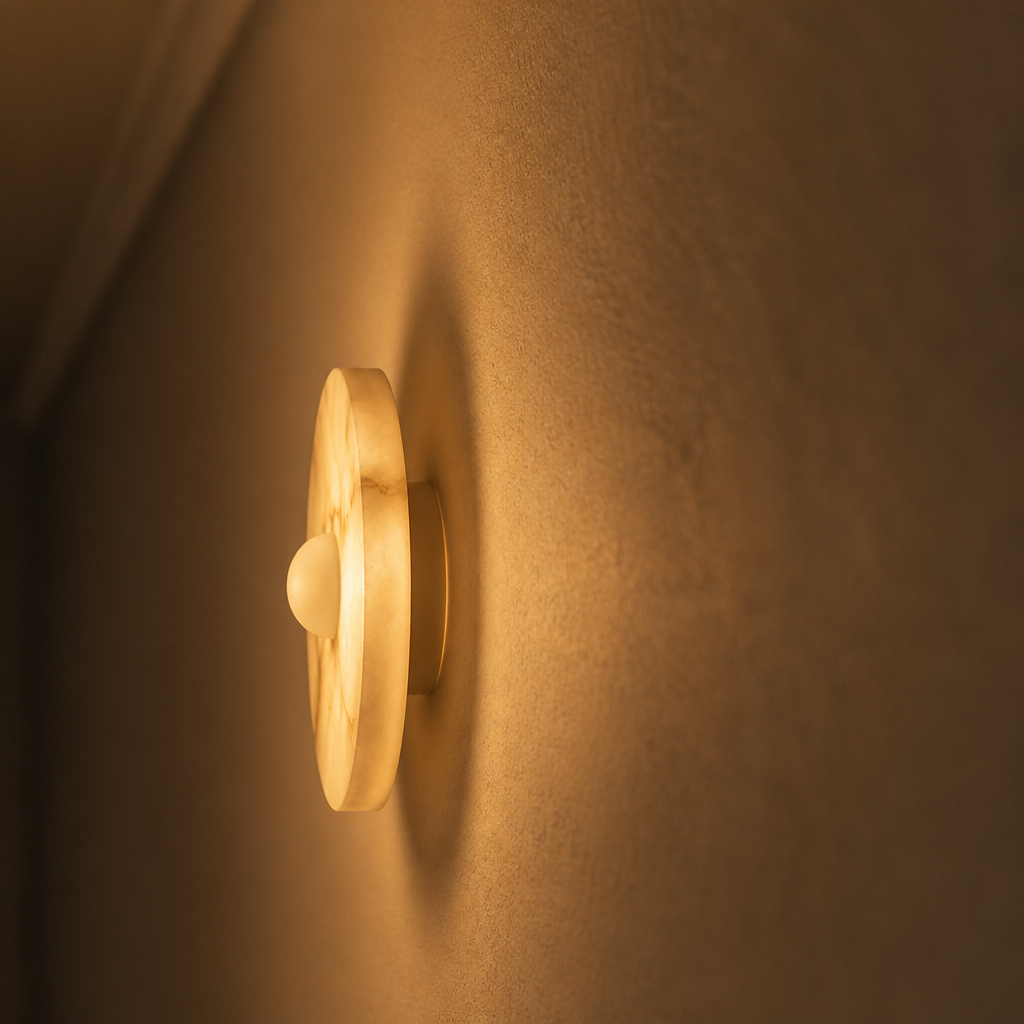 Scandinavian Marble LED Wall Sconce