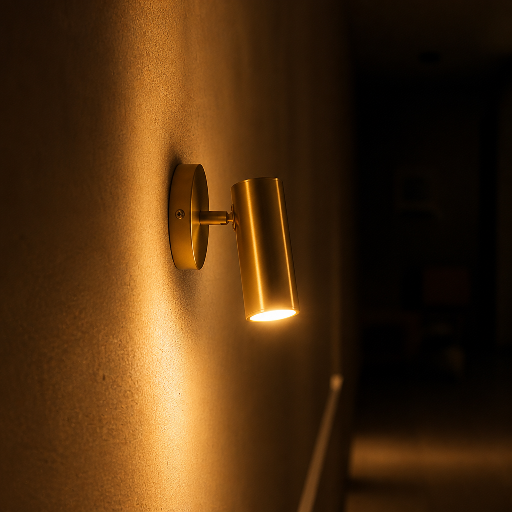 Scandinavian Metal LED Adjustable Angle Wall Sconce