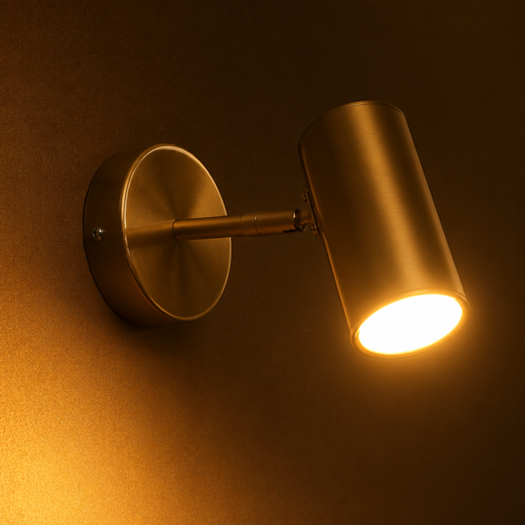 Scandinavian Metal LED Adjustable Angle Wall Sconce