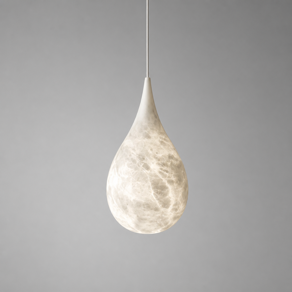 Scandinavian Resin LED Cloud Pendant Light