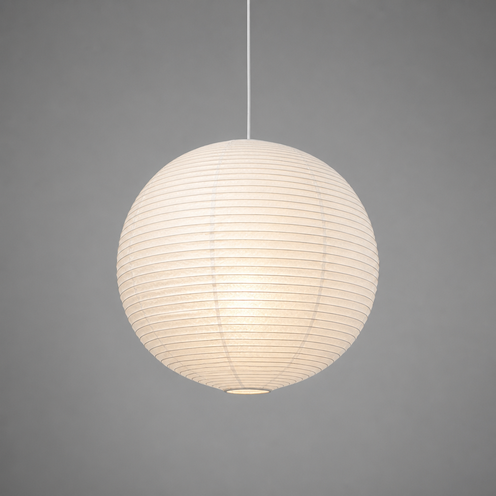 Scandinavian Rice Paper Round Lantern Pendant Light