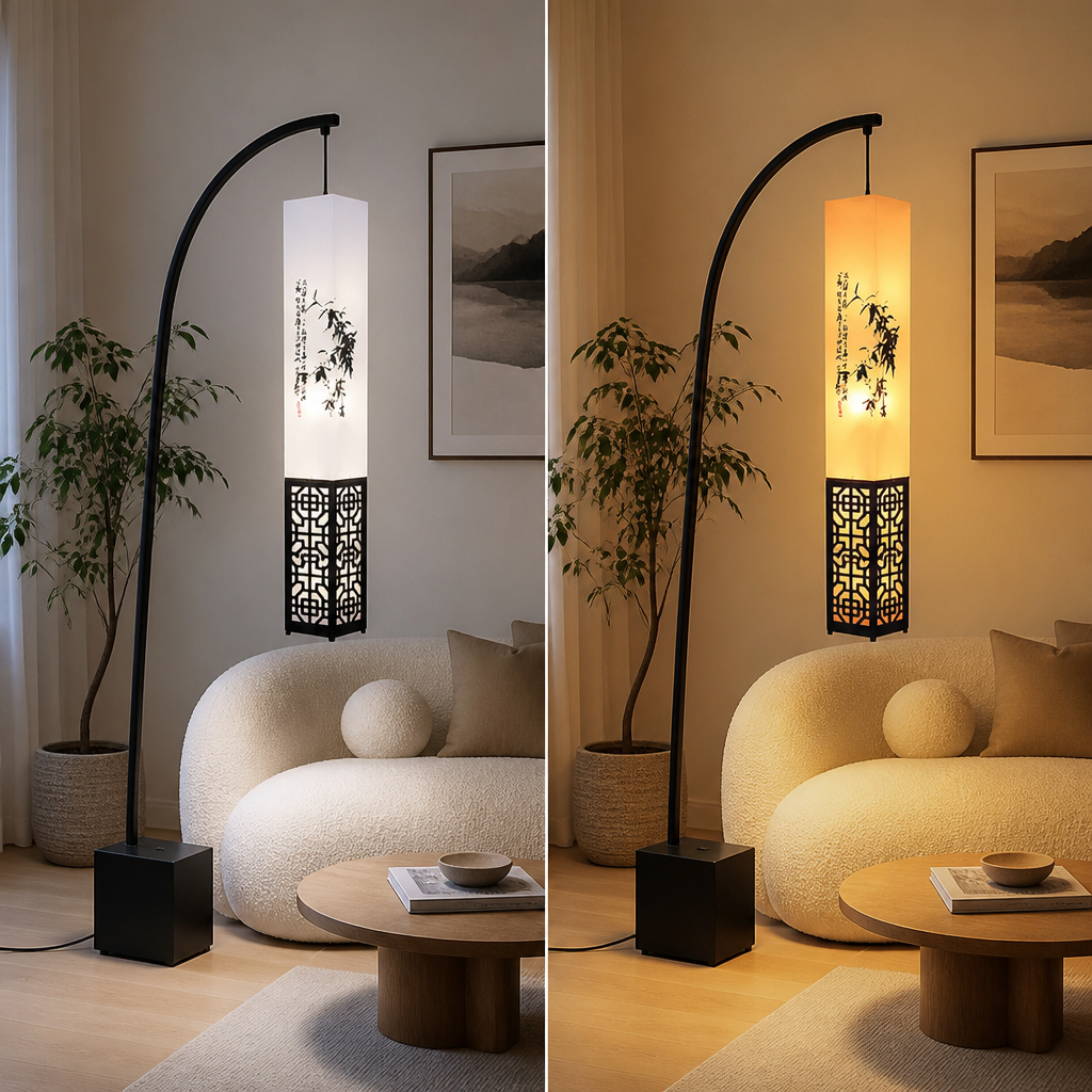Scandinavian Solid Wood LED Desk Lamp