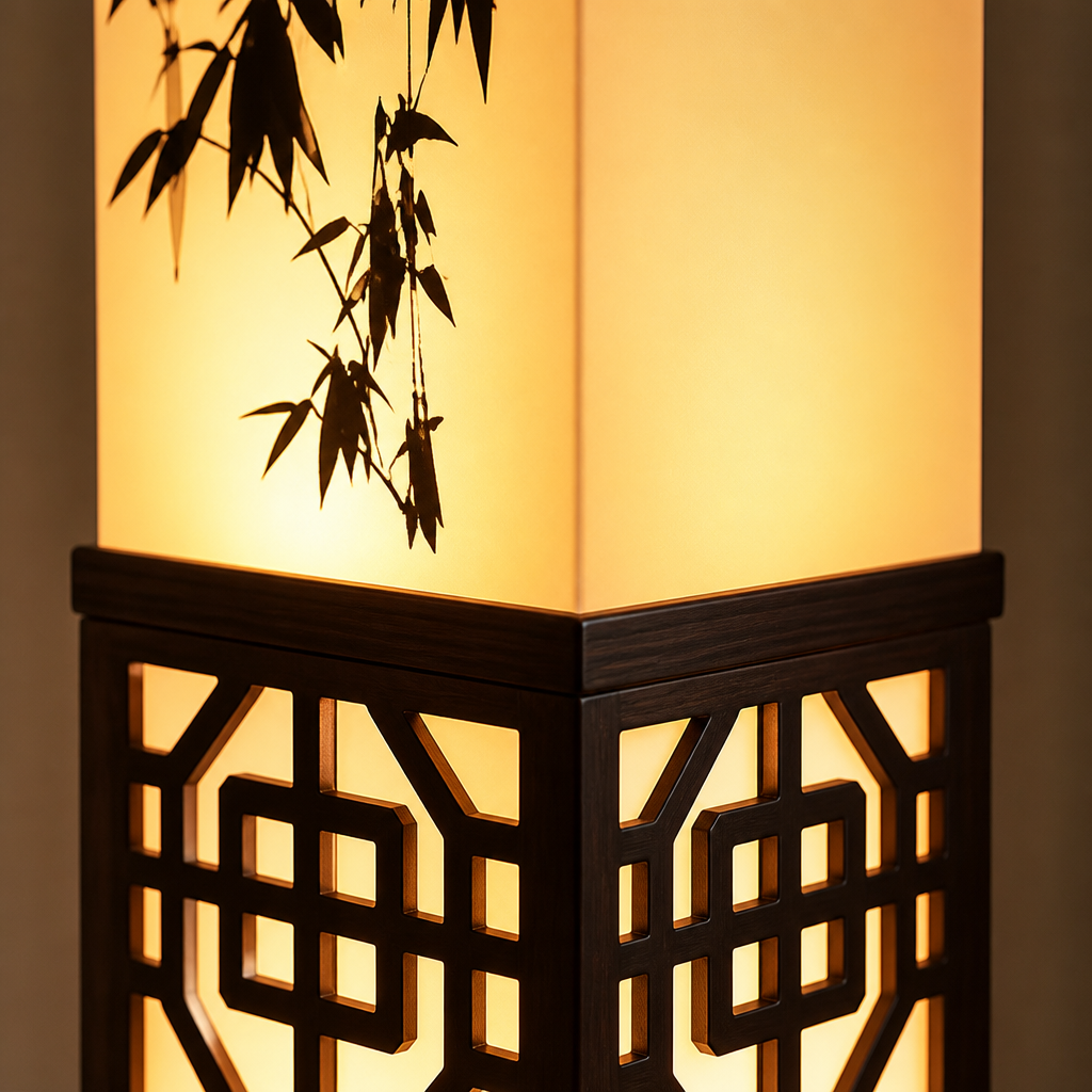 Scandinavian Solid Wood LED Desk Lamp