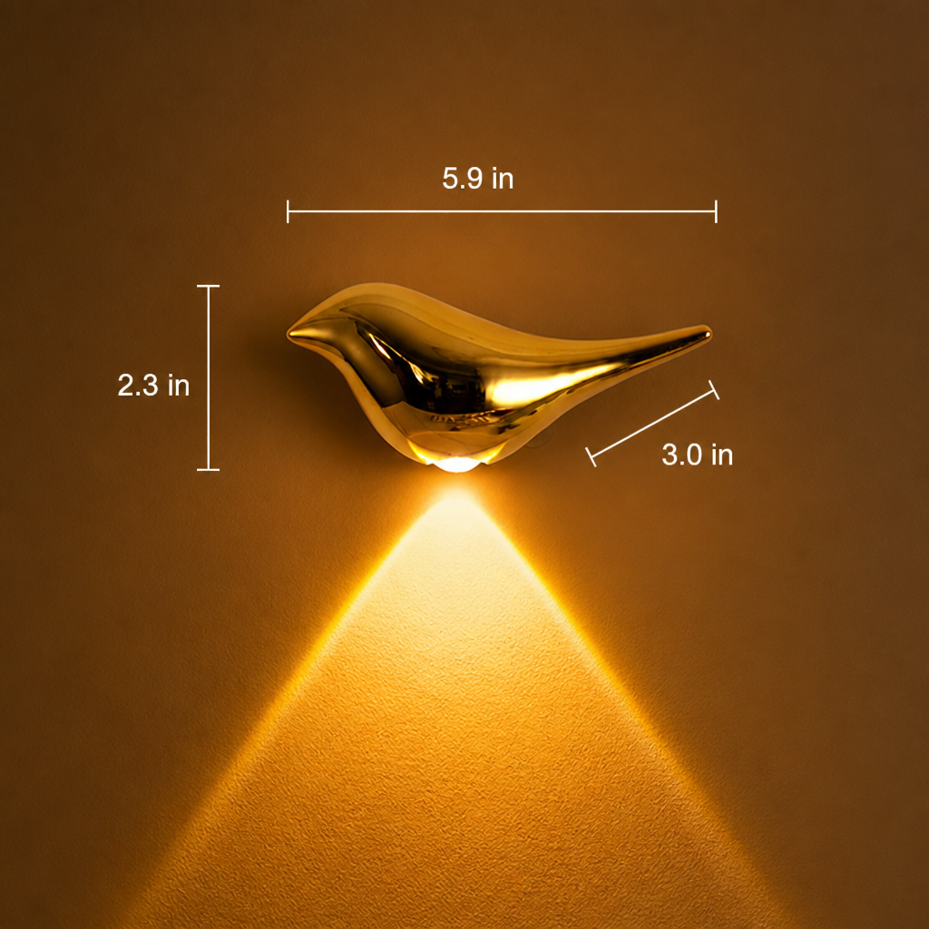 Scandinavian Walnut LED Motion Sensor Night Light