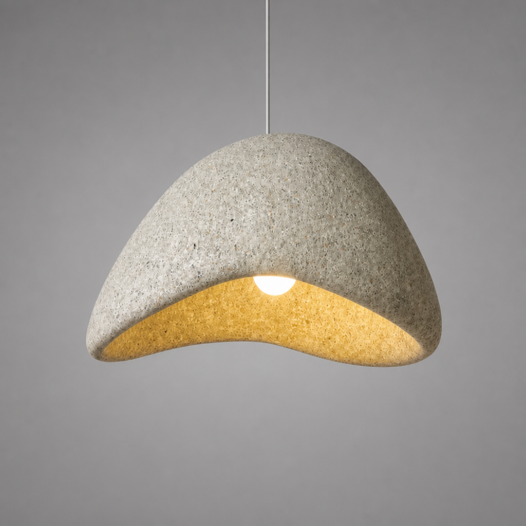 Scandinavian White Adjustable Pendant Light