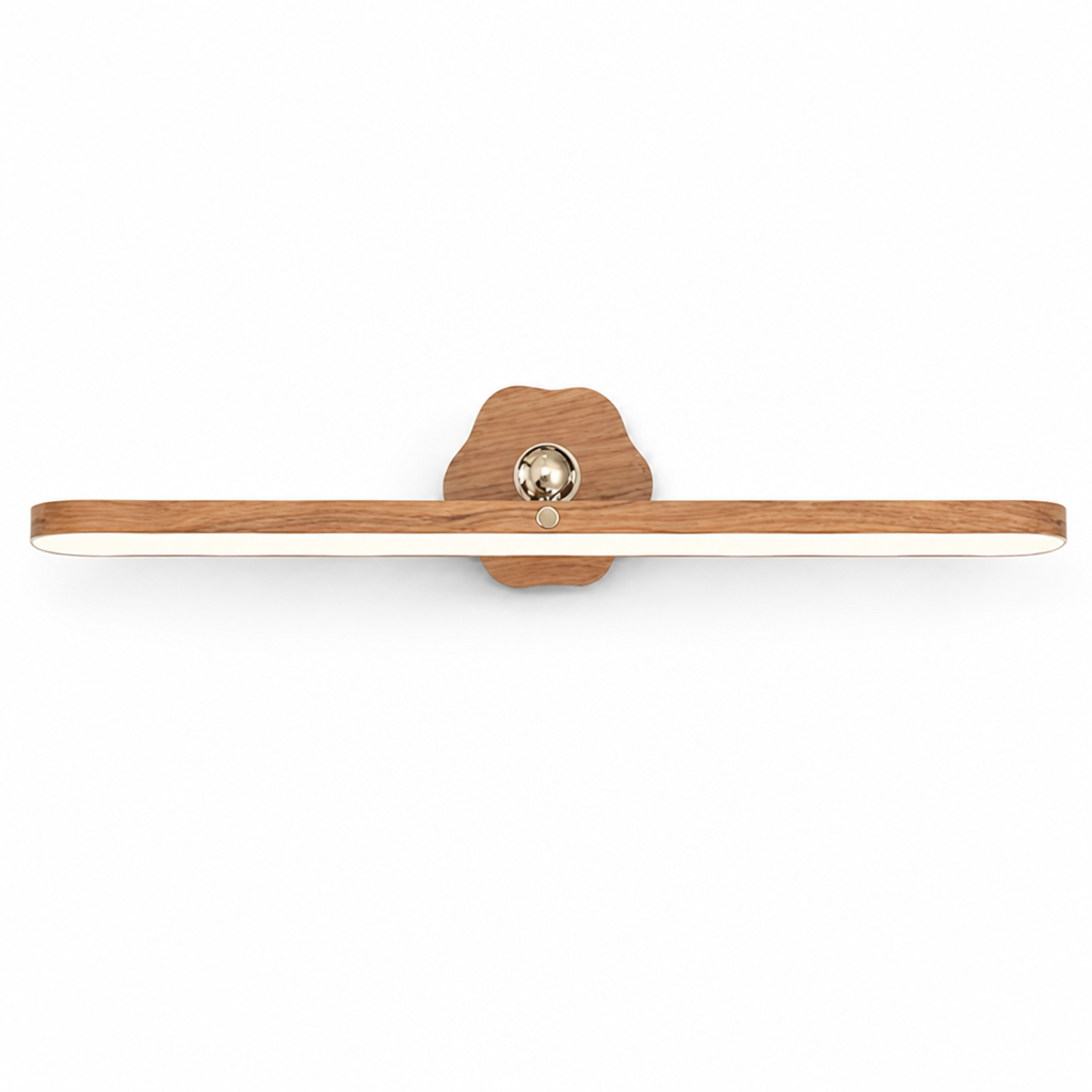 Scandinavian Wood LED Magnetic Wall Sconce