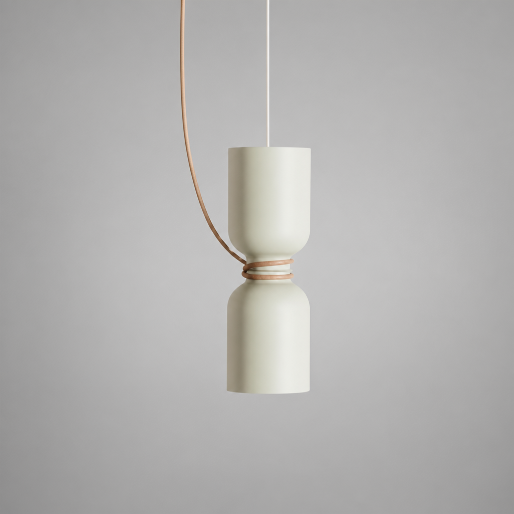 Scandinavian Wrought Iron Pendant Light
