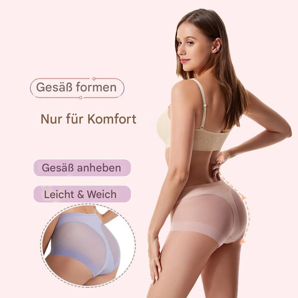 Seamless Panty Butt-Lift Microfiber & Cotton Gusset