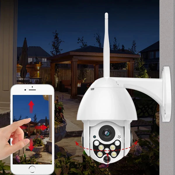 Security Camera Wi-Fi Infrared Night Vision Motion Detection